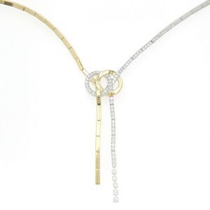 Tasaki Au750 Diamond Necklace